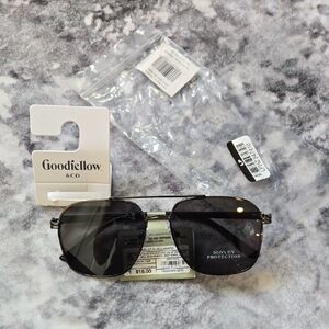 Goodfellow & Co Black/Gunmetal Aviator Sunglasses